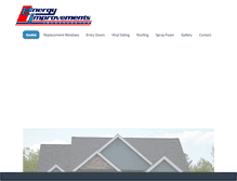 Tablet Screenshot of energyimprovements.com